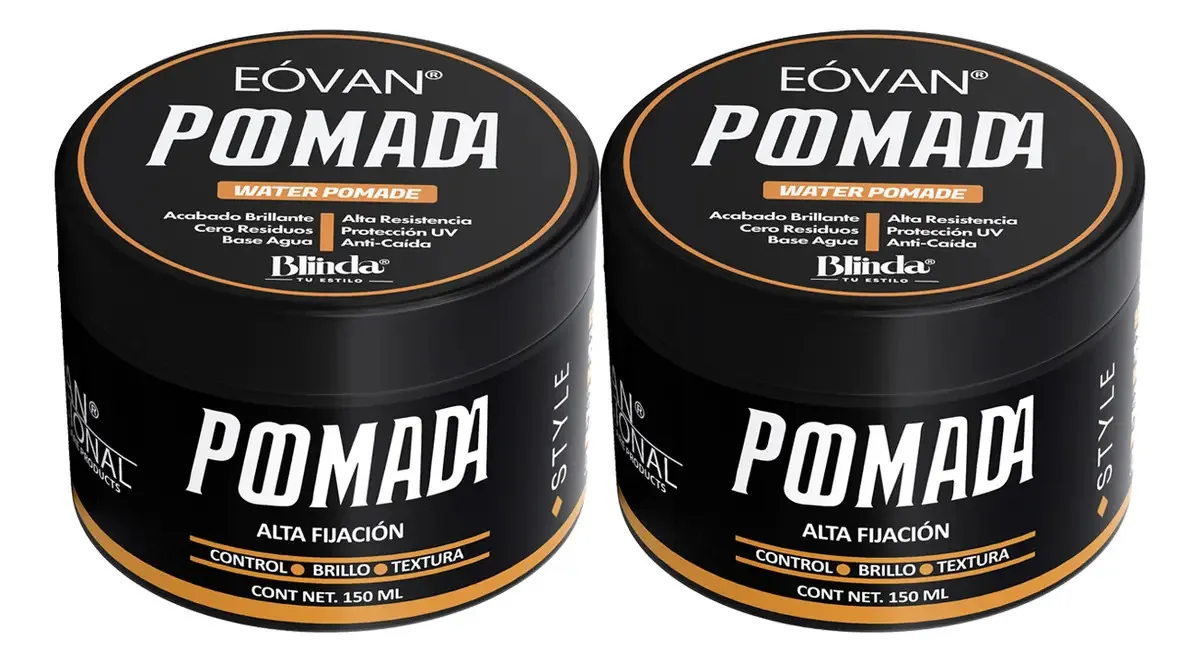 Pomada Para Cabelo Eóvan (2 Peças)