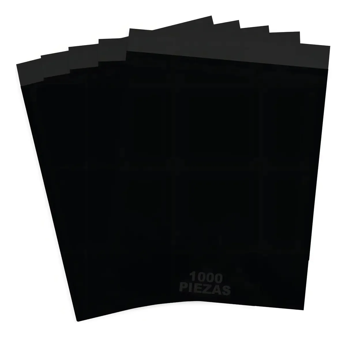 1000 sacos e envelopes Premium S Ecommerce Embalagem 31x25, cor preta