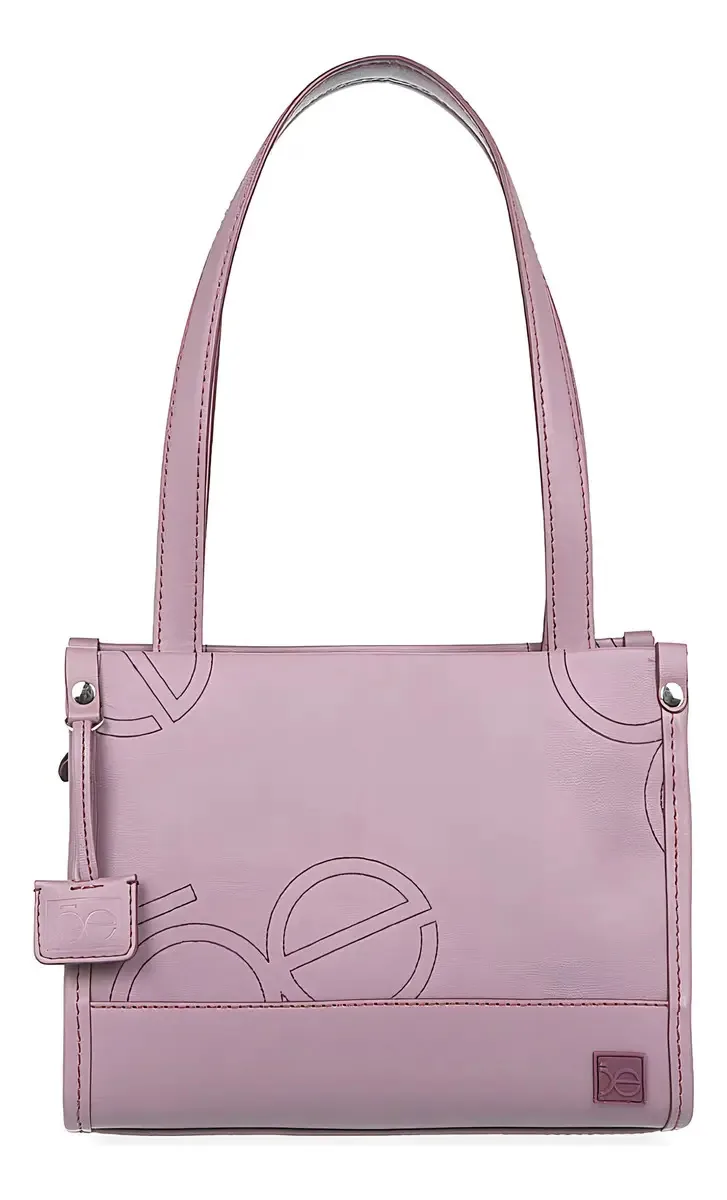 Bolsa Cloe para mulheres e meninos com pingente violeta