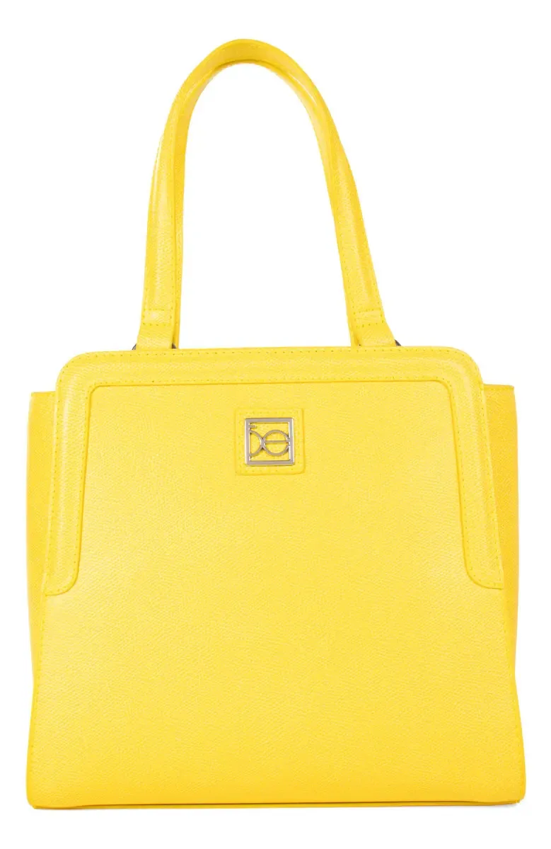 Bolsa Cloe para mulheres, média, clássica, amarela