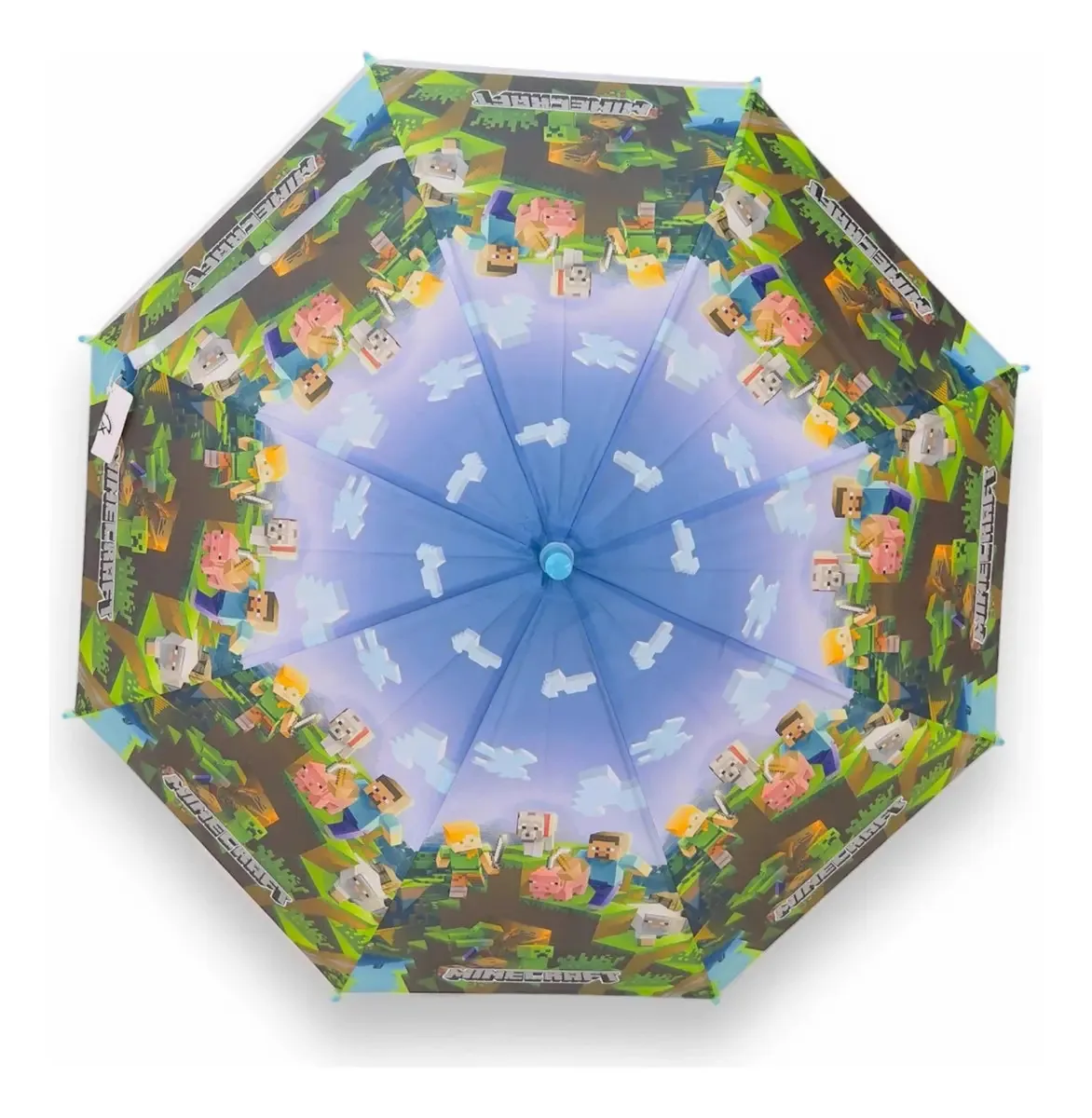 Guarda-chuva Guarda-chuva para meninos e meninas Pvc 8866 Color Minecraft