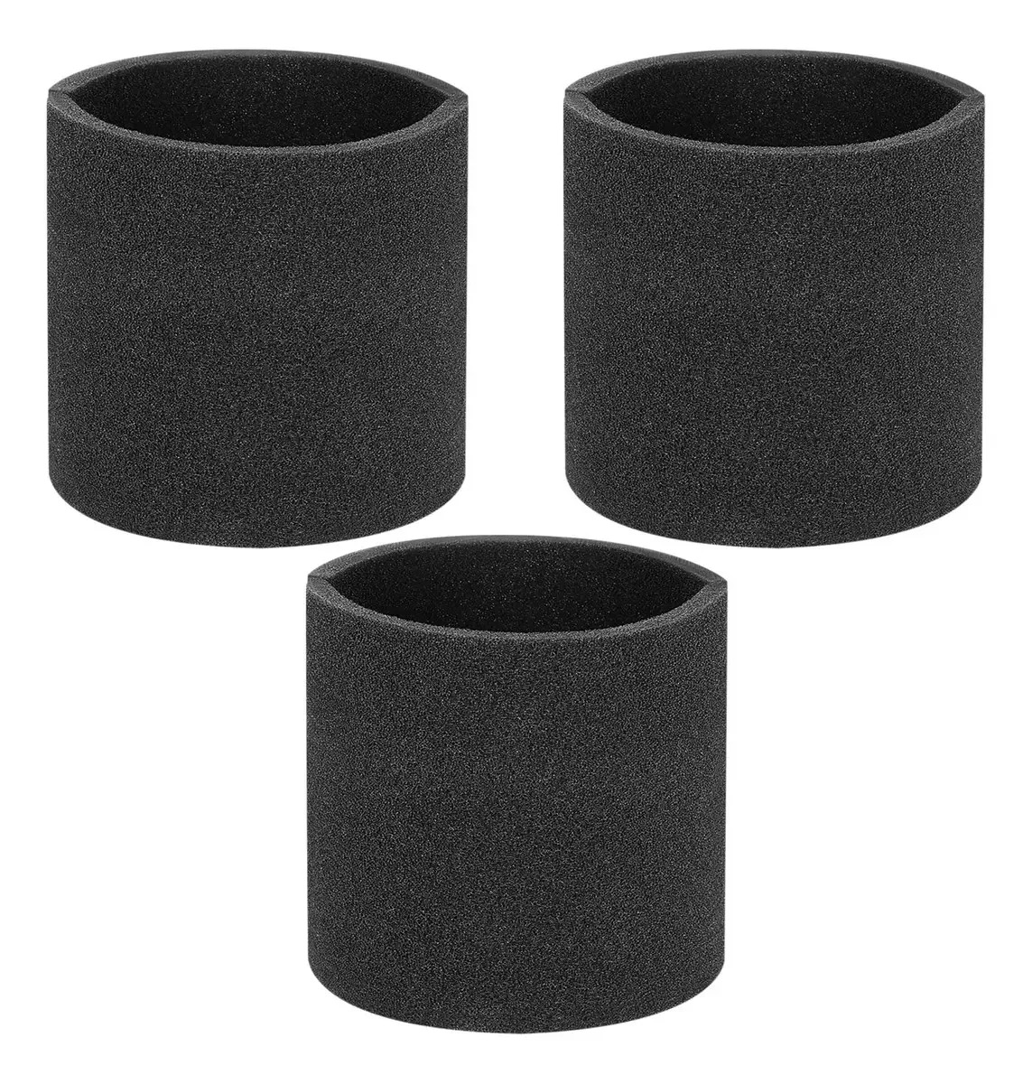 Pacote de 3 filtros de espuma de reposição para aspiradores