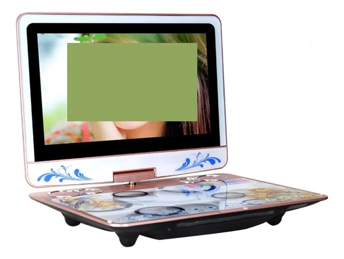 Jogos portáteis Sweper de 13 polegadas, reprodutor de DVD HD 3D de tela grande, máquina de teatro móvel, vídeo, canto com placa de TV, alto-falante MP3, jogo de música