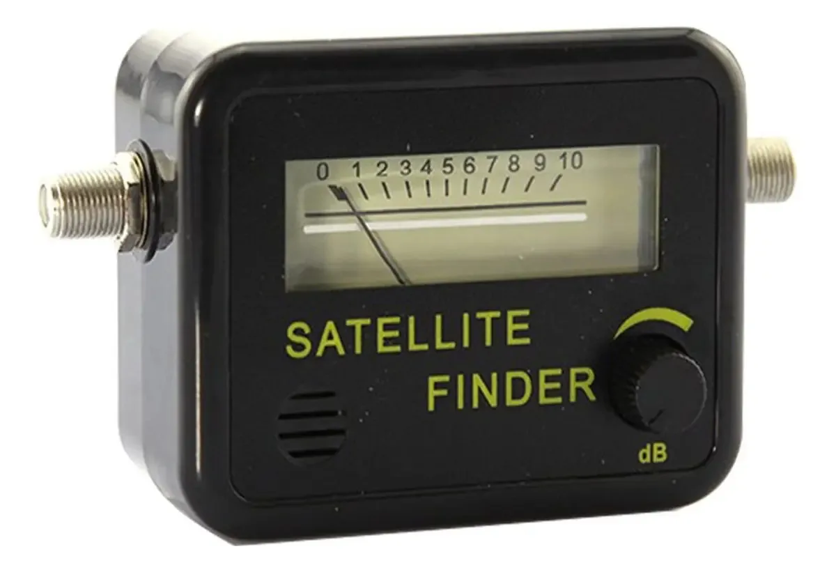 Localizador De Medidor De Satélite Digital, Testador De Sinal De Satélite Digital De Plástico Sf-9501 Localizador De Medidor De Nível Com Tela Lcd 950-2150mhz Preto Tela Lcd Hd Excelente Sensibilidade