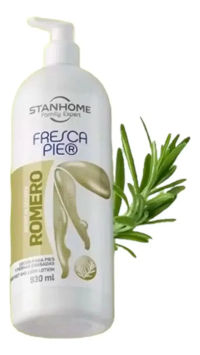 Creme para pés frescos Stanhome com alecrim 930 mL