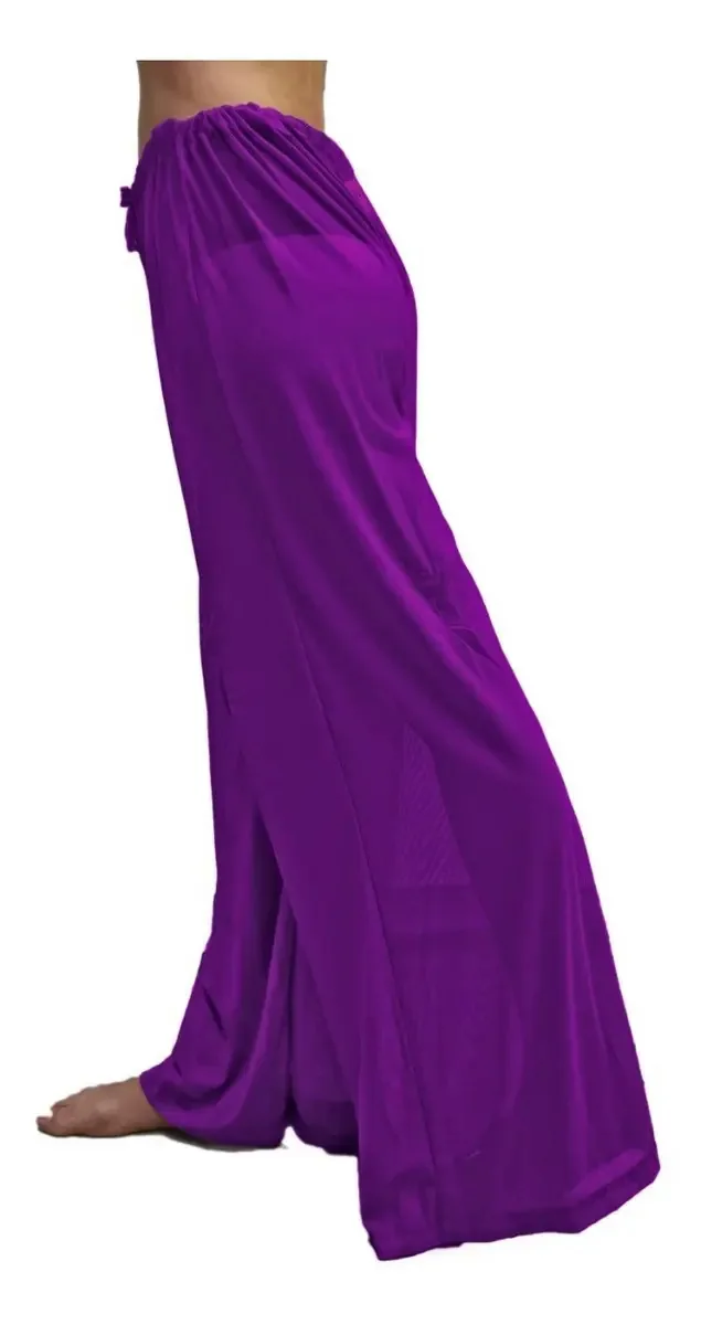 Calças Pareo Beach Outlet Pool Cover Up Marsol Color Magenta Tamanho S