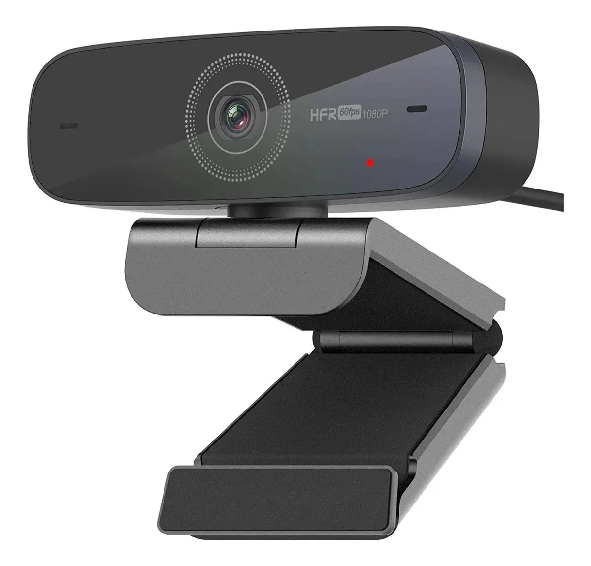 Webcam de streaming USB Poemysir HD 1080p Af 60fps com microfone para computador, reunião, webcam para conferências, transmissão ao vivo, gravação