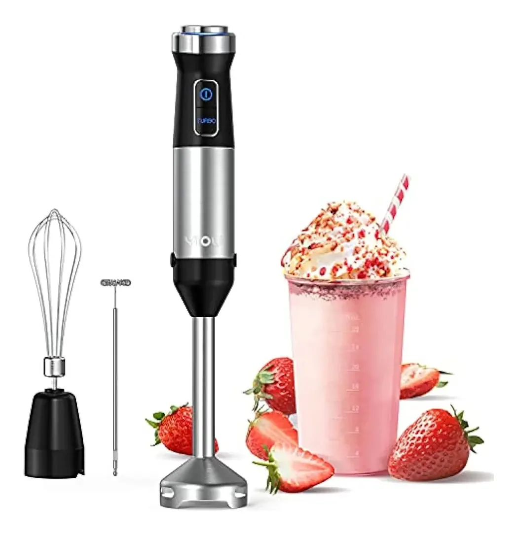 Liquidificador de imersão Yiou, liquidificador manual ultrarrápido