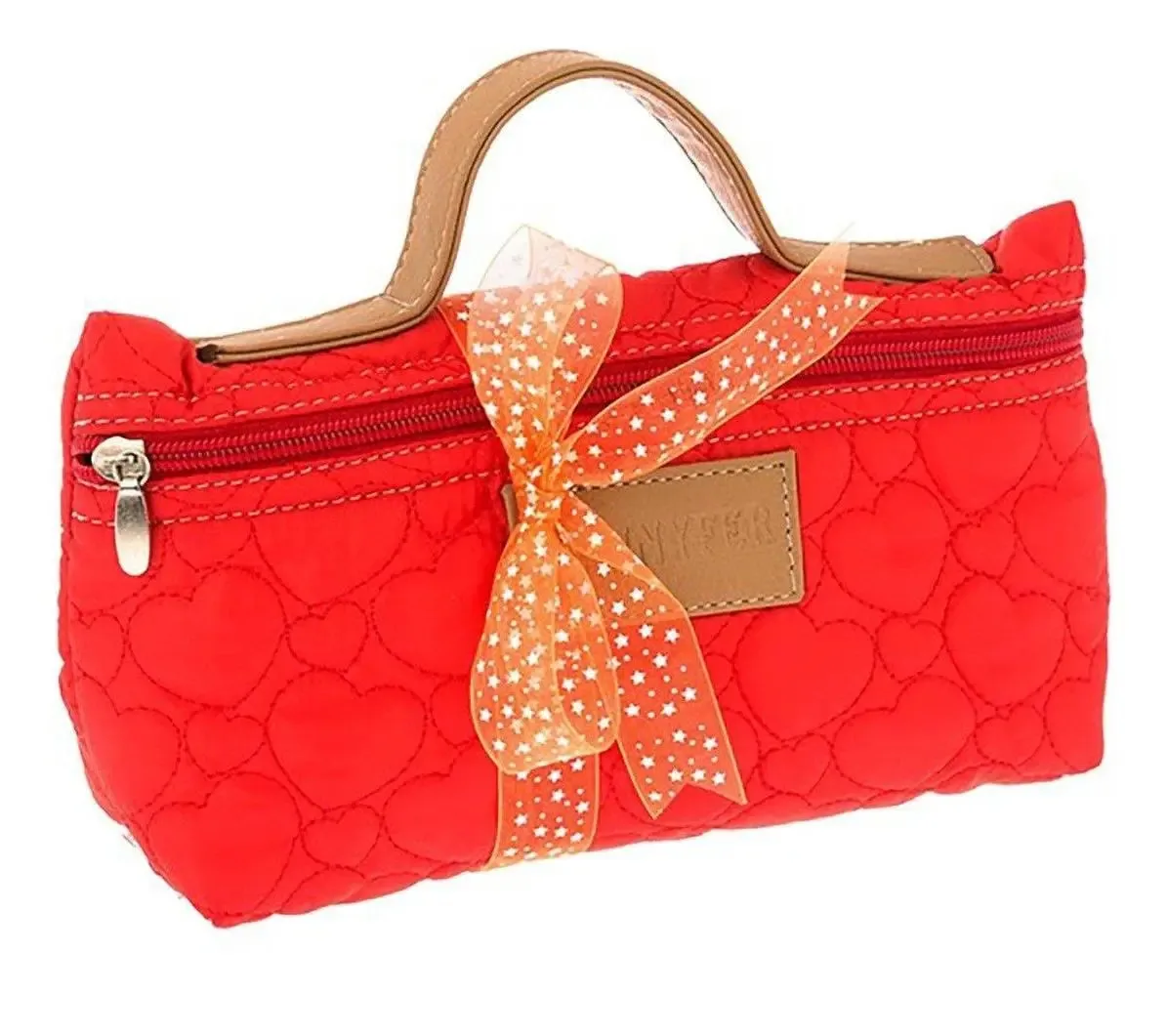 Bolsa de higiene vermelha feminina Jennyfer 9012