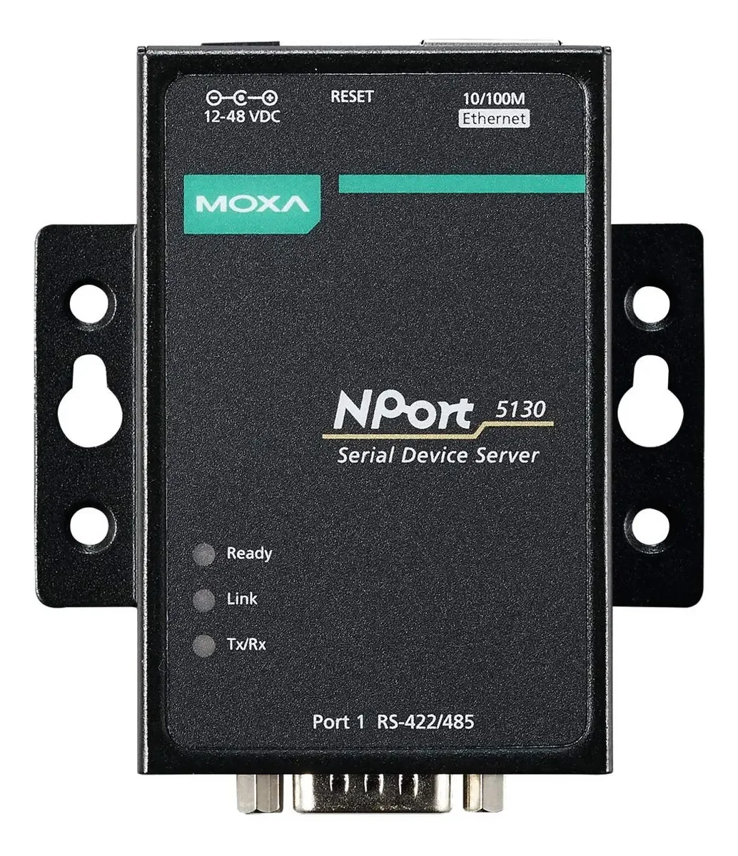Cmc Nport 5130 1 Porta Dispositivo Servidor, 10/100 Ethernet, Rs-422/485, Db9 Macho