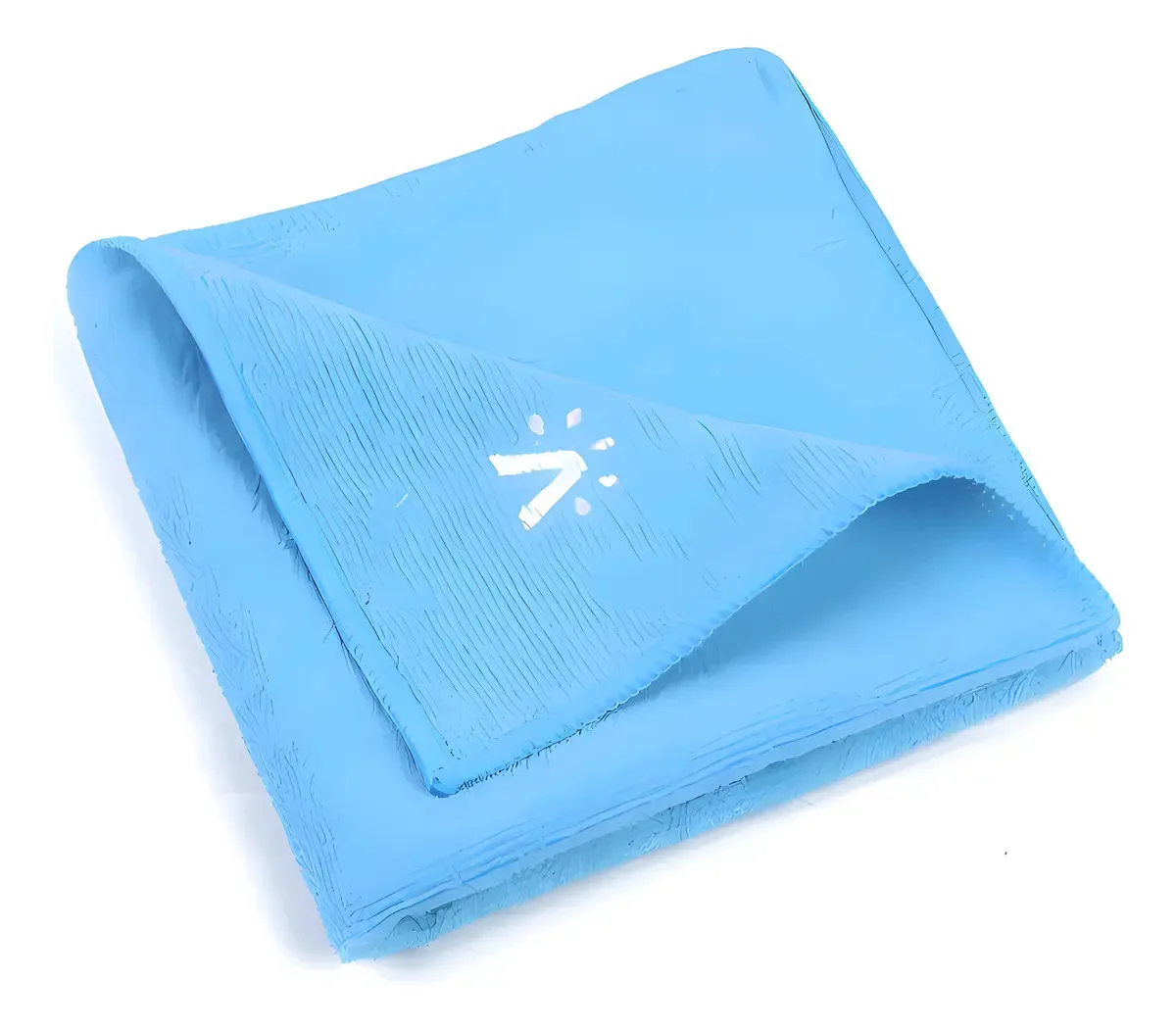 Kit 4 Panos De Microfibra - Arell Azul-celeste