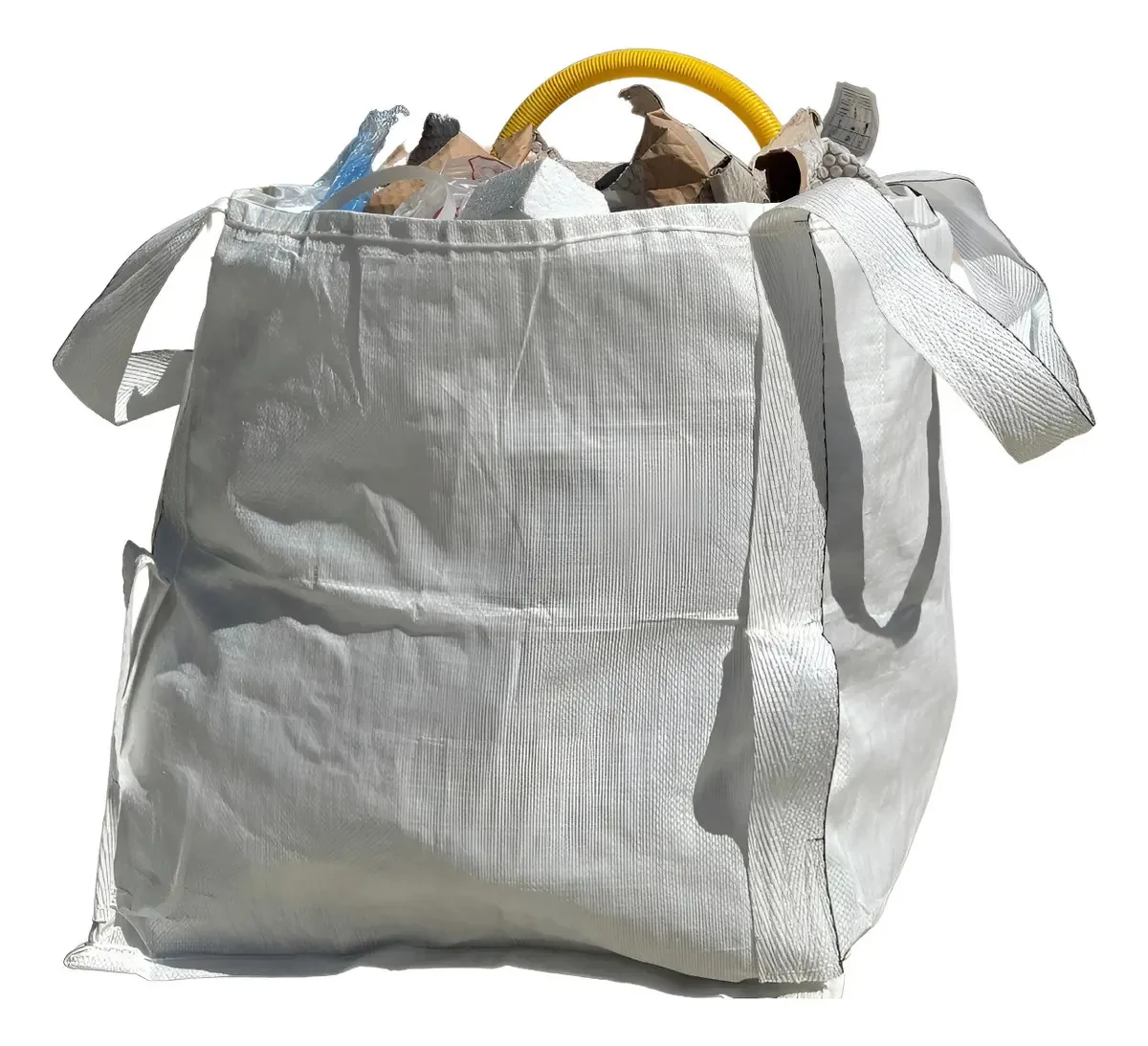 Salva Entulho Big Bag 0,60 X 0,60 X 0,60m 350kg Salvabras Cor Branco
