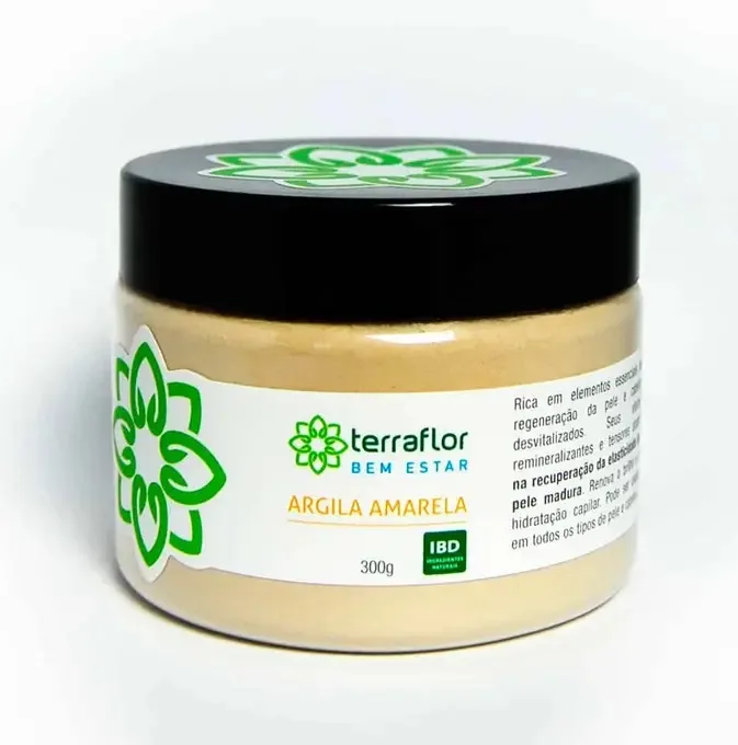 Argila Amarela 300g - Terra Flor