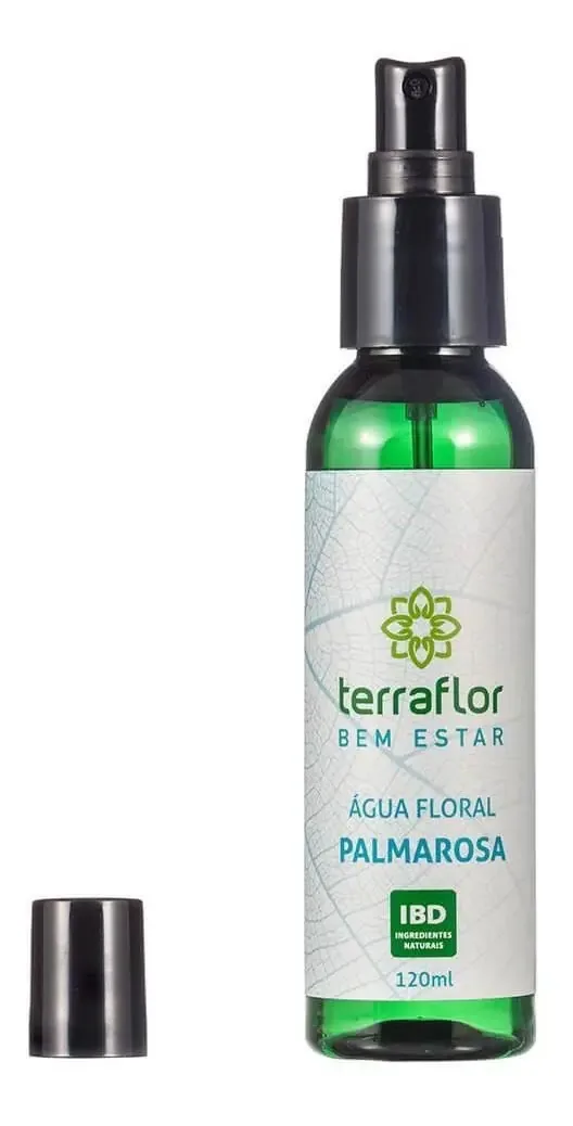 Água Floral De Palmarosa Natural 120ml - Terraflor