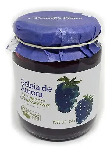 Geleia De Amora Orgânica 250g - Fruta Fina