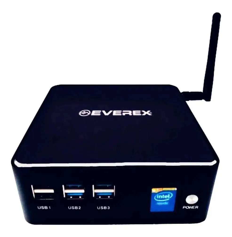 Mini Pc Core I3, 4gb, 120gb Ssd E Linux - Everex