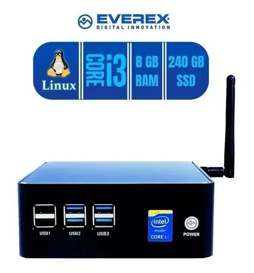 Mini Pc Nuc Core I3 8gb 240gb Ot5 Win 10 Bivolt
