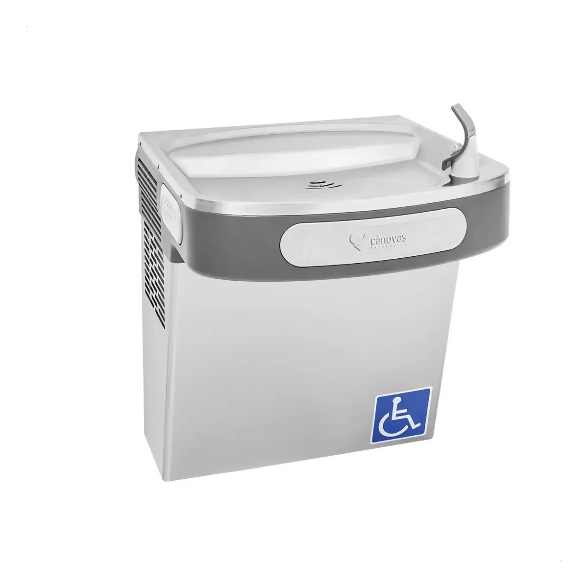 Bebedouro Com Acessibilidade Life Em Inox Industrial Cânovas Cor Cinza 220