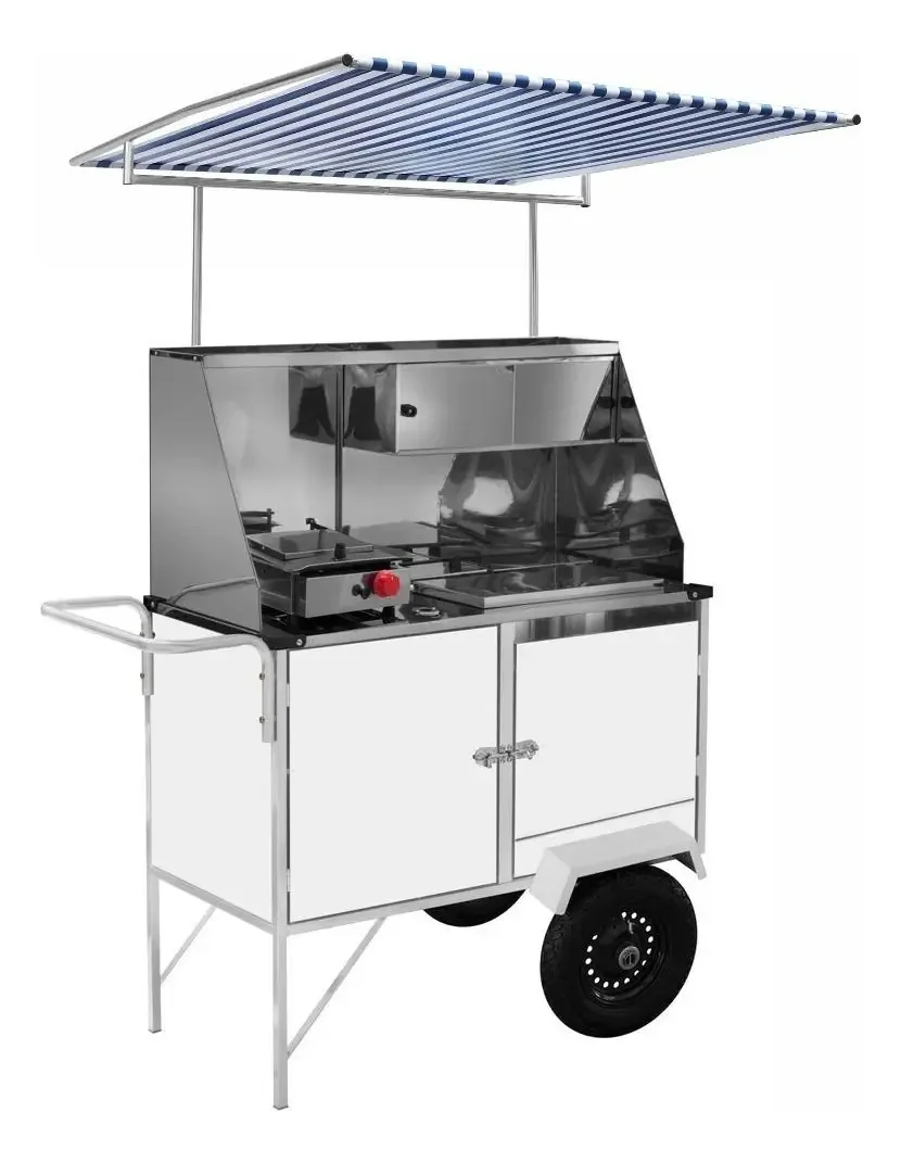 Carrinho De Cachorro Quente E Lanche Luxo Bl10p/t Cefaz
