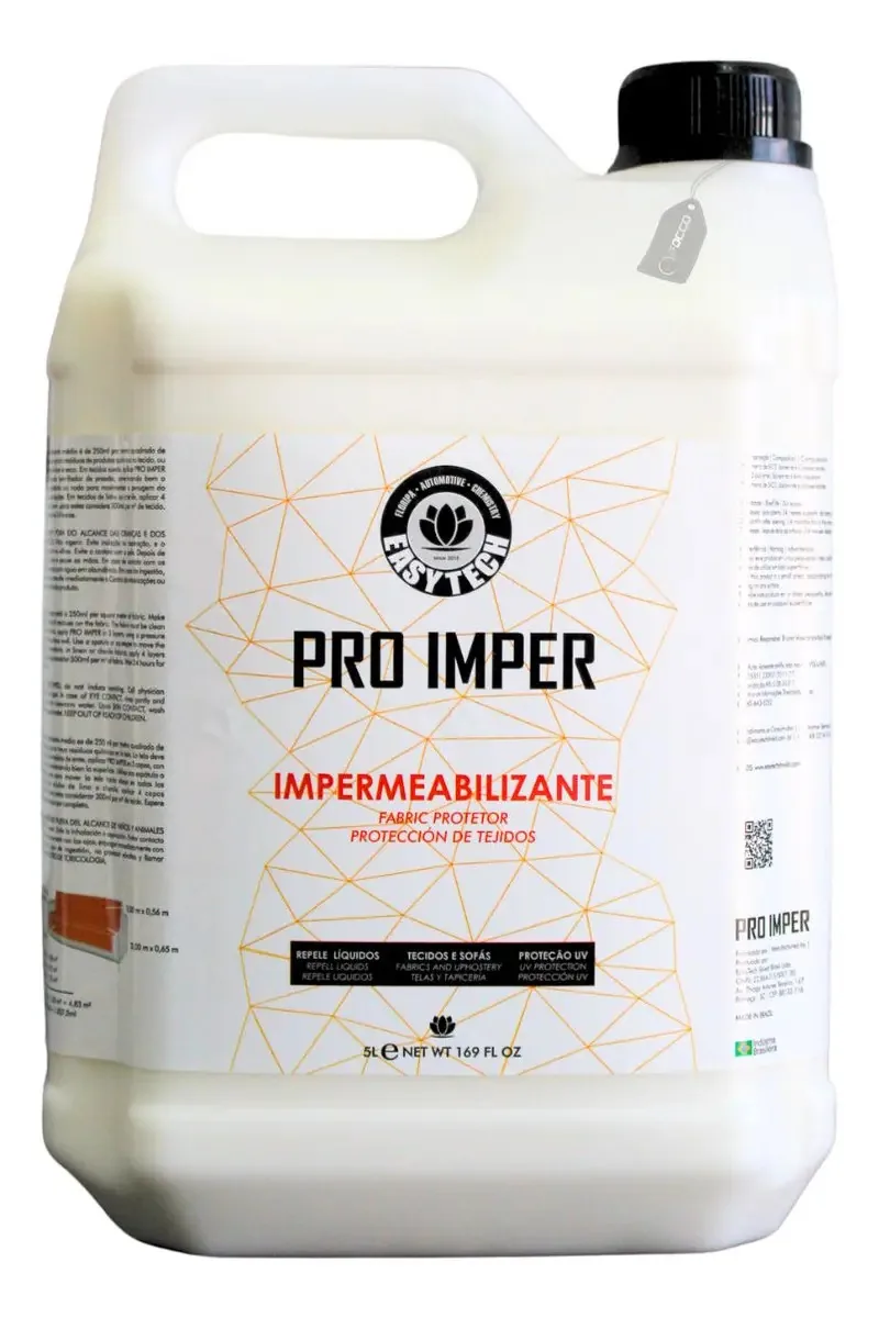 Impermeabilizante De Tecidos Pro Imper Base Água 5l Easytech