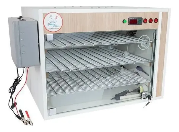 Chocadeira 330 Ovos Trivolt 7 Ventiladores Controle Umidade