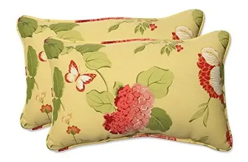 Almofada de exterior Risa Perfect com cordão retangular