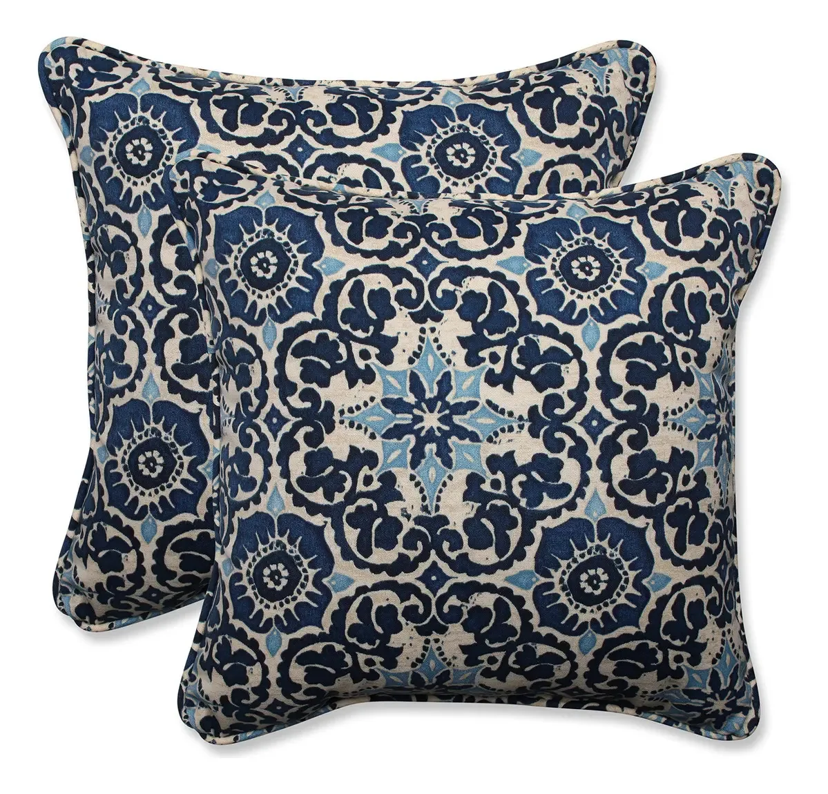 Almofada de travesseiro perfeita para ambientes externos e internos, cor azul