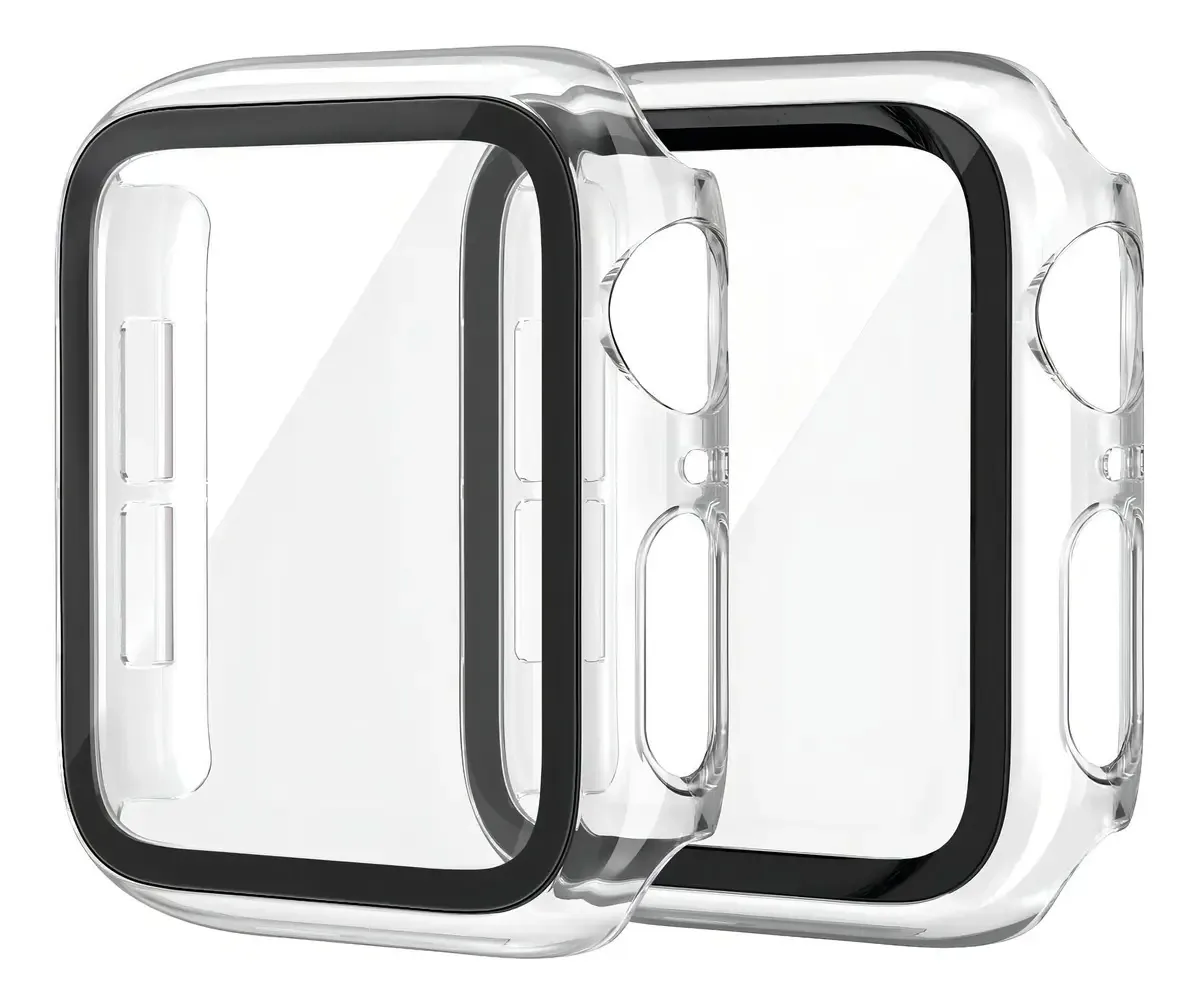 2 protetores para Apple Watch 6/5/4 44 mm transparentes