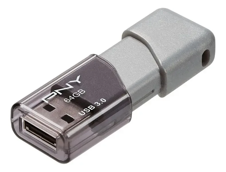 Unidade flash USB USB 3.0 de 64 GB Pny USB compatível com USB 2.0