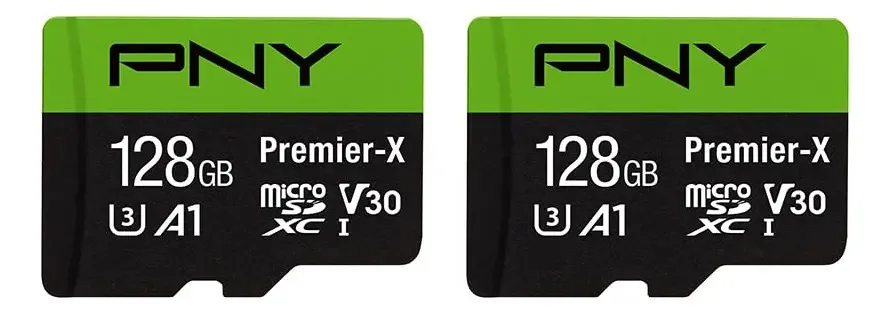 Cartão de pré-memória microSDXC Classe 10 de 128 Gb