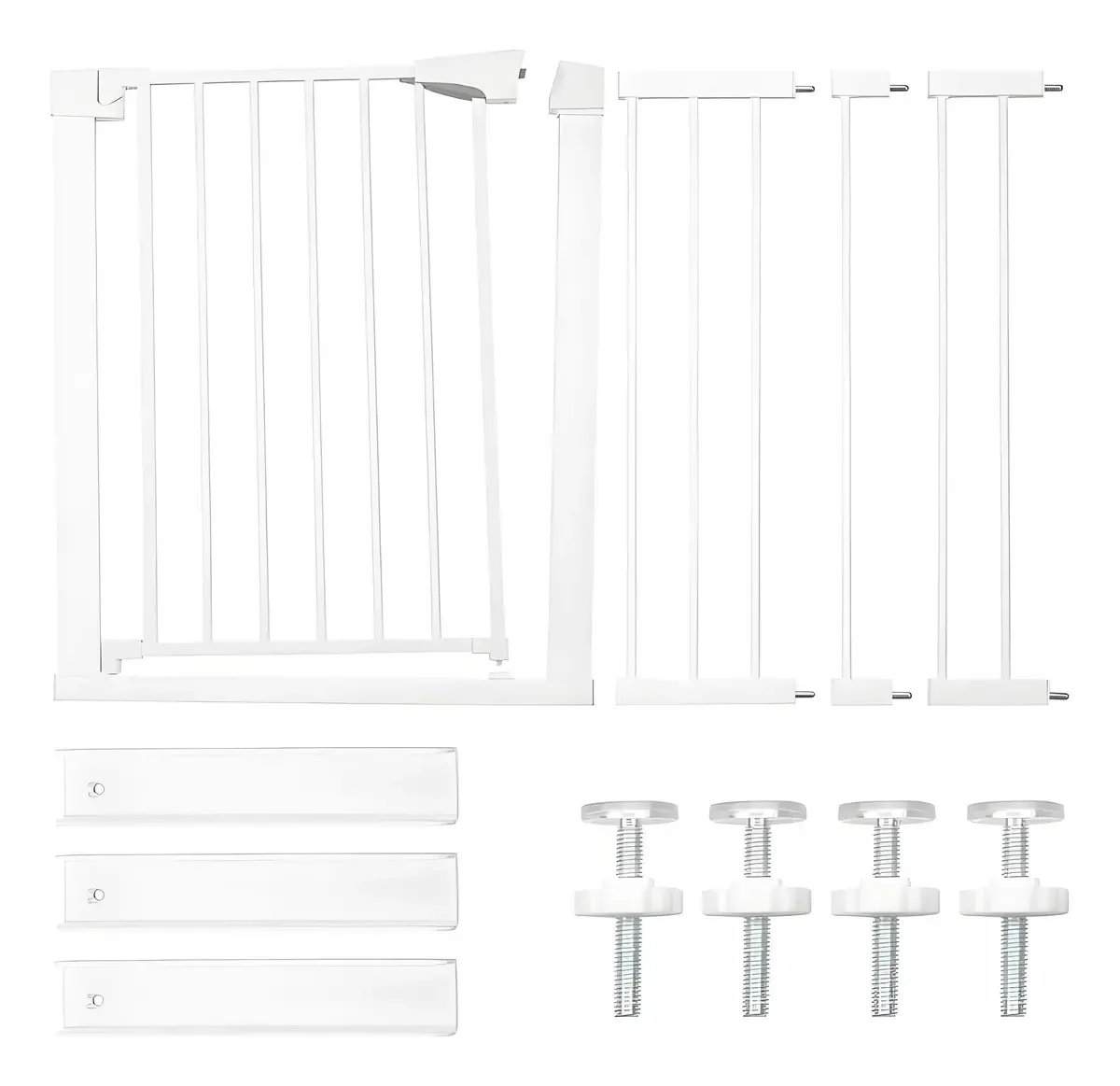 Porta de segurança interior expansível KNOIER cor cinza 77cm