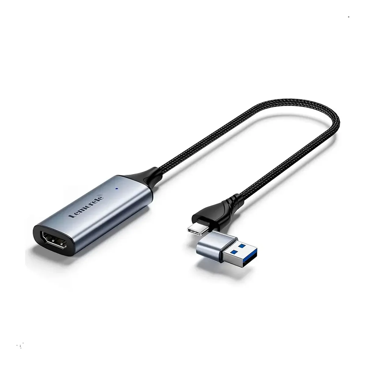 Captura de vídeo HDMI Lemorele External Gamer 1080p