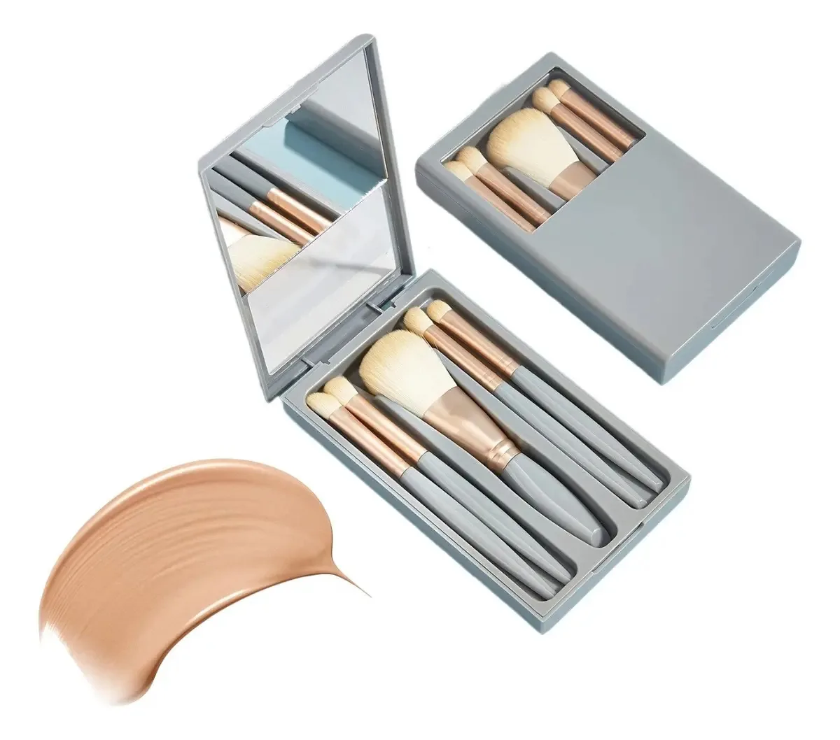 Kit de pincéis de maquiagem, 5 peças para maquiagem profissional