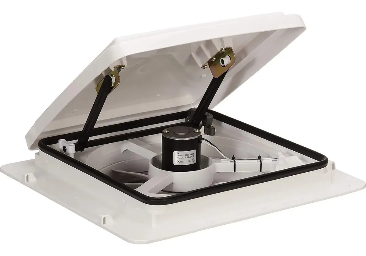 Tampa manual Maxxair White de 4 velocidades