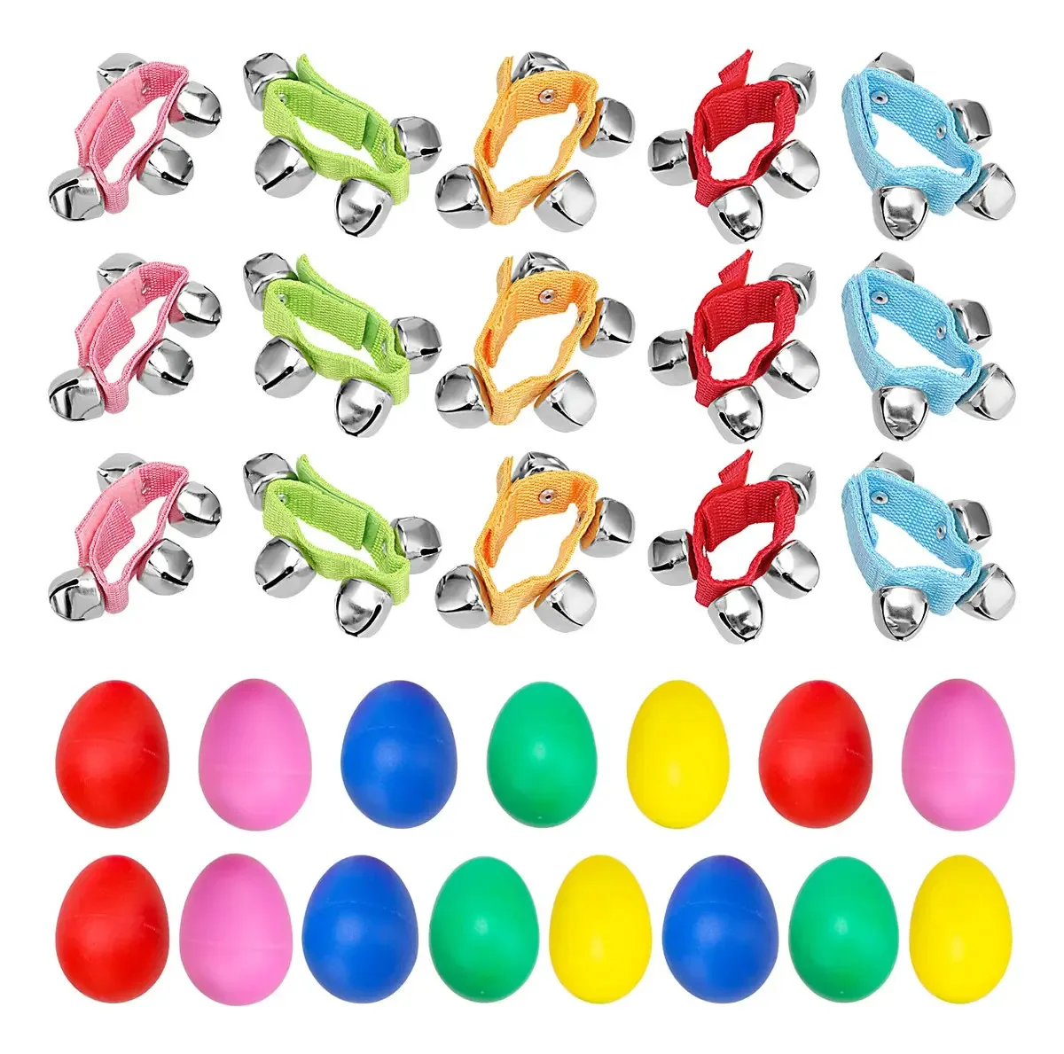 Pacotes de instrumentos musicais Muklei 30 Shaker, 15