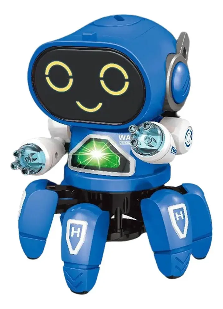 Robô de brinquedo Resee r001-Blue cor azul