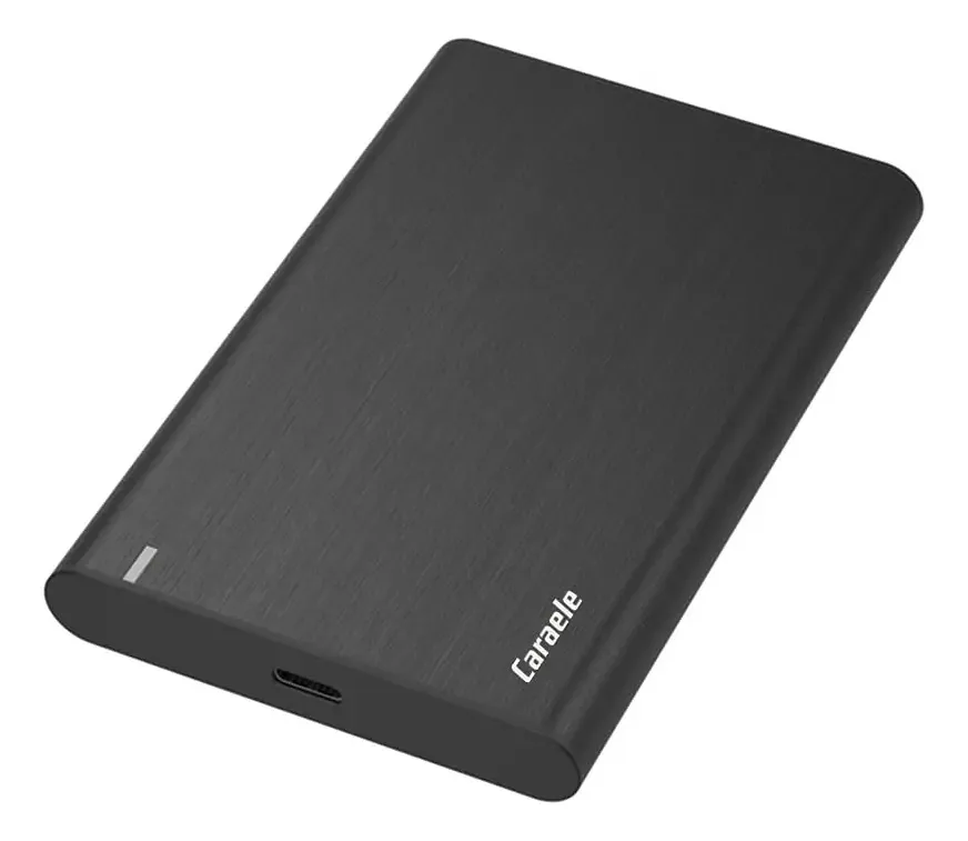 Caraele Disco Rígido Externo Portátil de 320 GB, USB-C USB 3.1, Armazenamento de Disco Rígido Ultrarrápido Móvel para PC, Mac, Computador de Mesa, Laptop, MacBook, Chromebook, Xbox One, Xbox