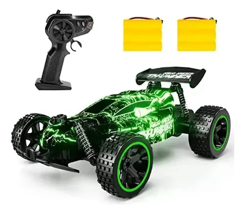Brinquedo de controle remoto Tecnock Buggy Green 1