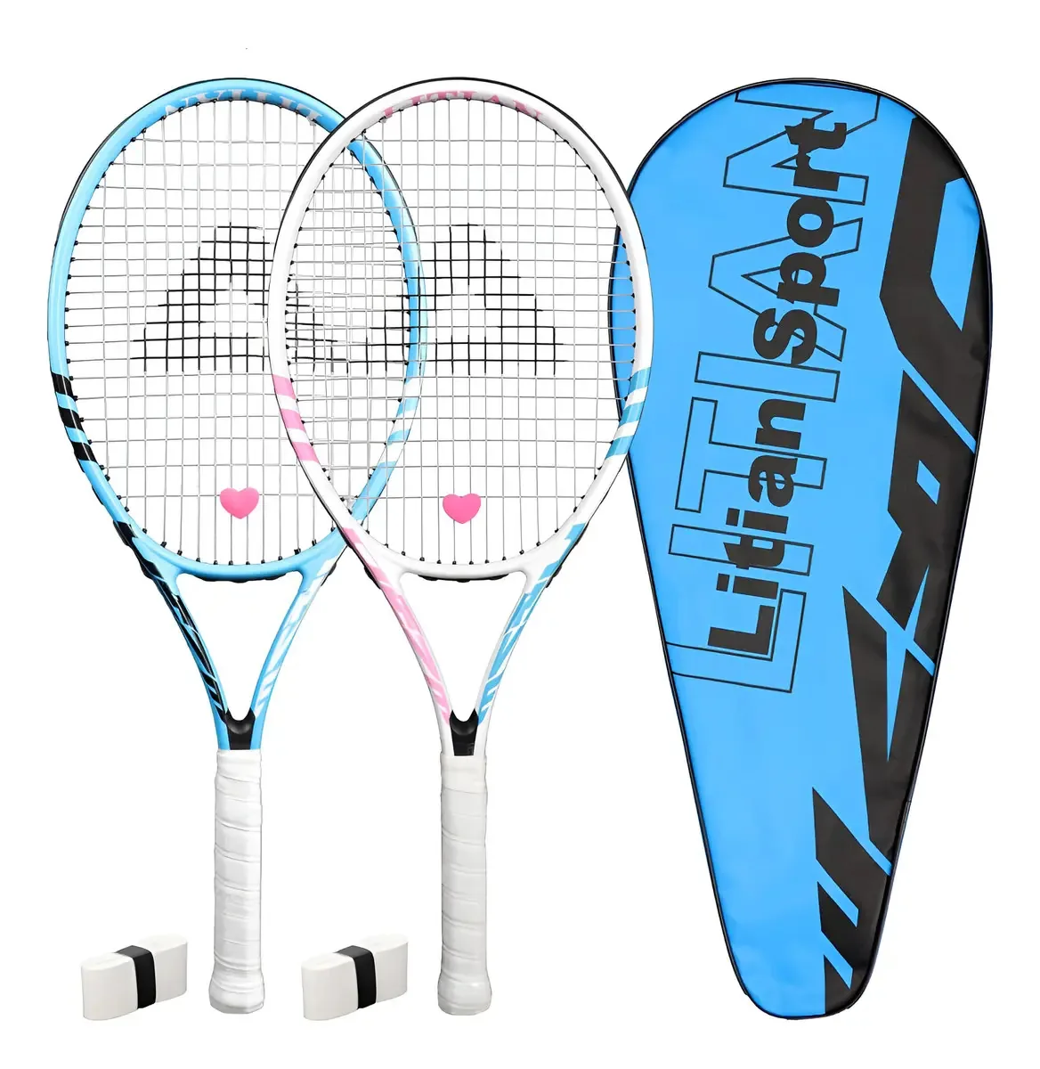Raquete de tênis Pikasen Litian Sport azul claro