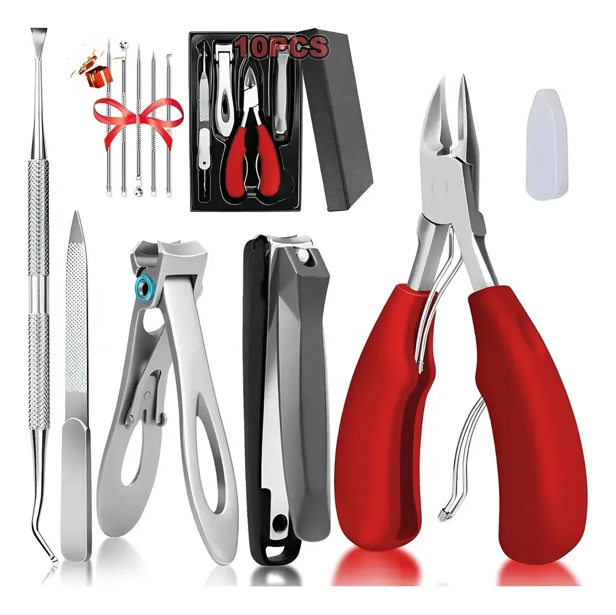 Conjunto de Cortadores de Unhas Grande Kits para Mãos e Pés