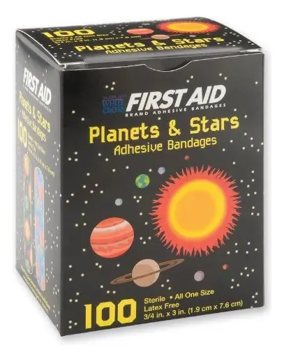 Bandagens de primeiros socorros Planet and Star - 100