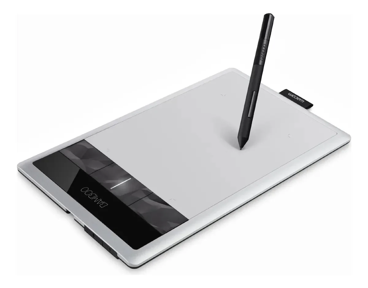Caneta de captura Wacom Bamboo e tablet gráfico Touch Cth470