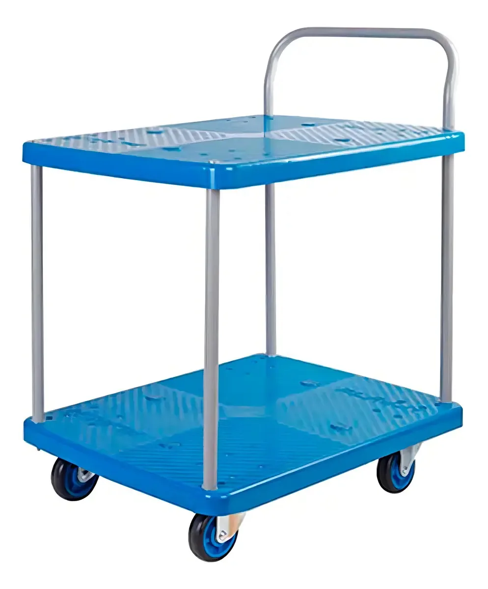 Carro Plataforma De Carga Nextep 2 Niveles Cap. 150 Kg