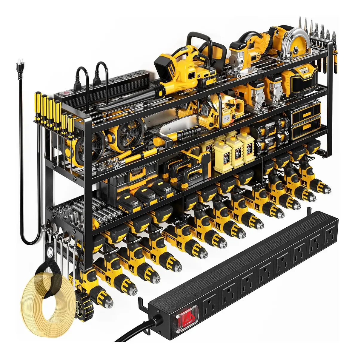 Organizador de ferramentas elétricas Pokipo Large 49"