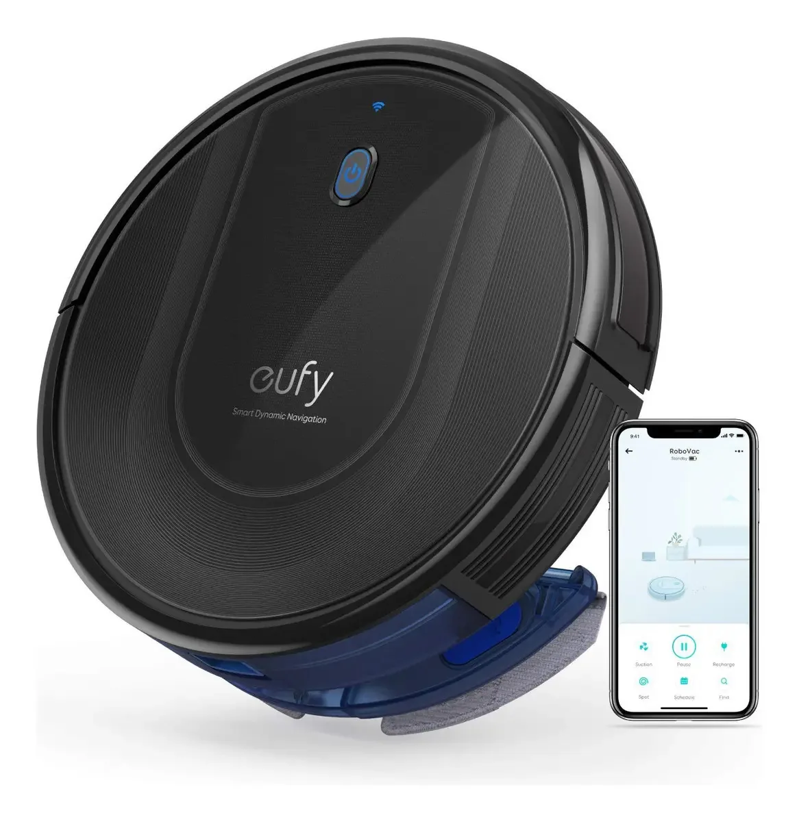 Eufy By Anker, Robovac G10 Híbrido, Navegação Dinâmica