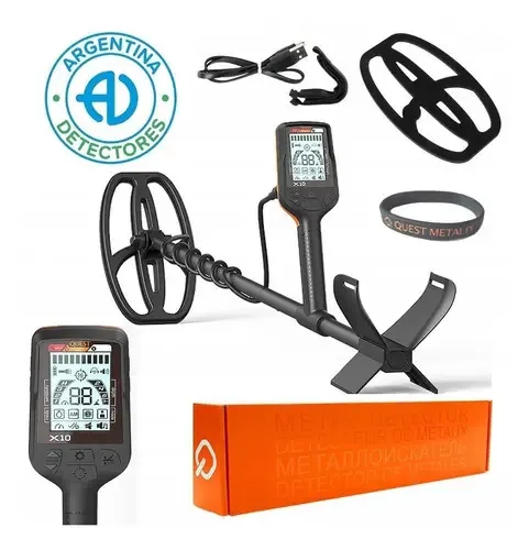 Detector de metais Quest X10 Orange
