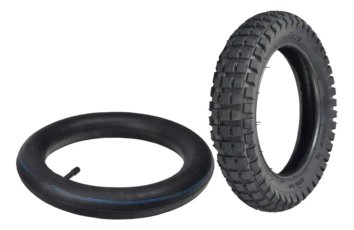 Alveytech - Conjunto de Pneus e Câmaras para Bicicleta de Cross, 12-1/2 X 2,75, para Razor Mx350 e Mx400