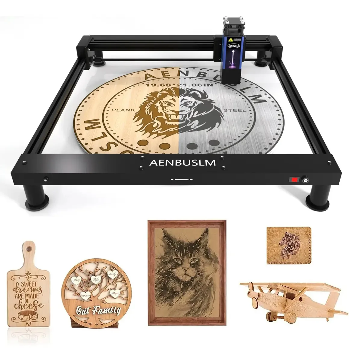 Maquina Gravadora Laser Corte Cnc 40w 40x40cm Impressora