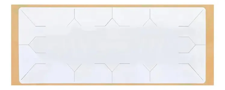 10 Etiquetas Rfid 860-925 Mhz 18 M Uhf Para Controle de Acesso