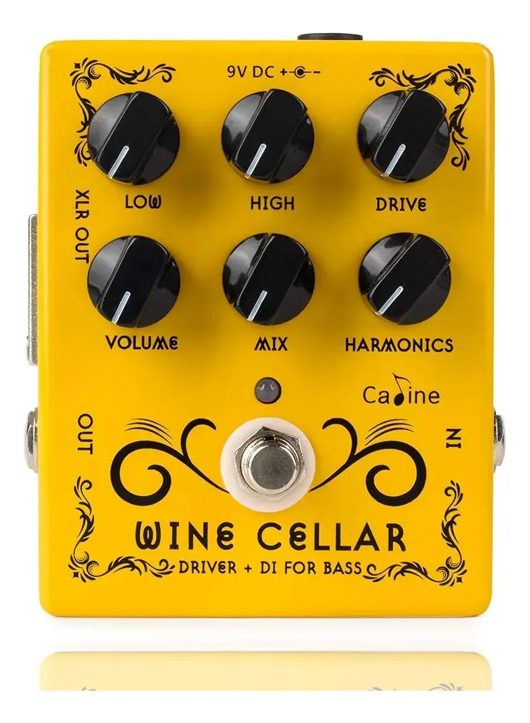 Pedal Guitarra Caline CP-60 Tube Driver Efeitos